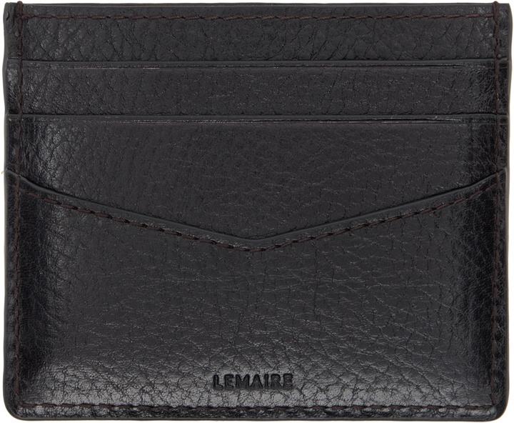 Photo: LEMAIRE Brown Gear Card Holder