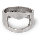 Off-White - Bottle Opener Stainless Steel Ring - Silver