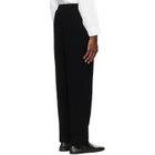 HOMME PLISSÉ ISSEY MIYAKE Black Tuxedo Pleats Trousers