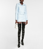 Courreges - Over-the-knee vinyl boots