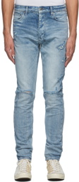 Ksubi Blue Layover Trashed Chitch Jeans