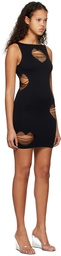 Maisie Wilen SSENSE Exclusive Black True Romance Minidress