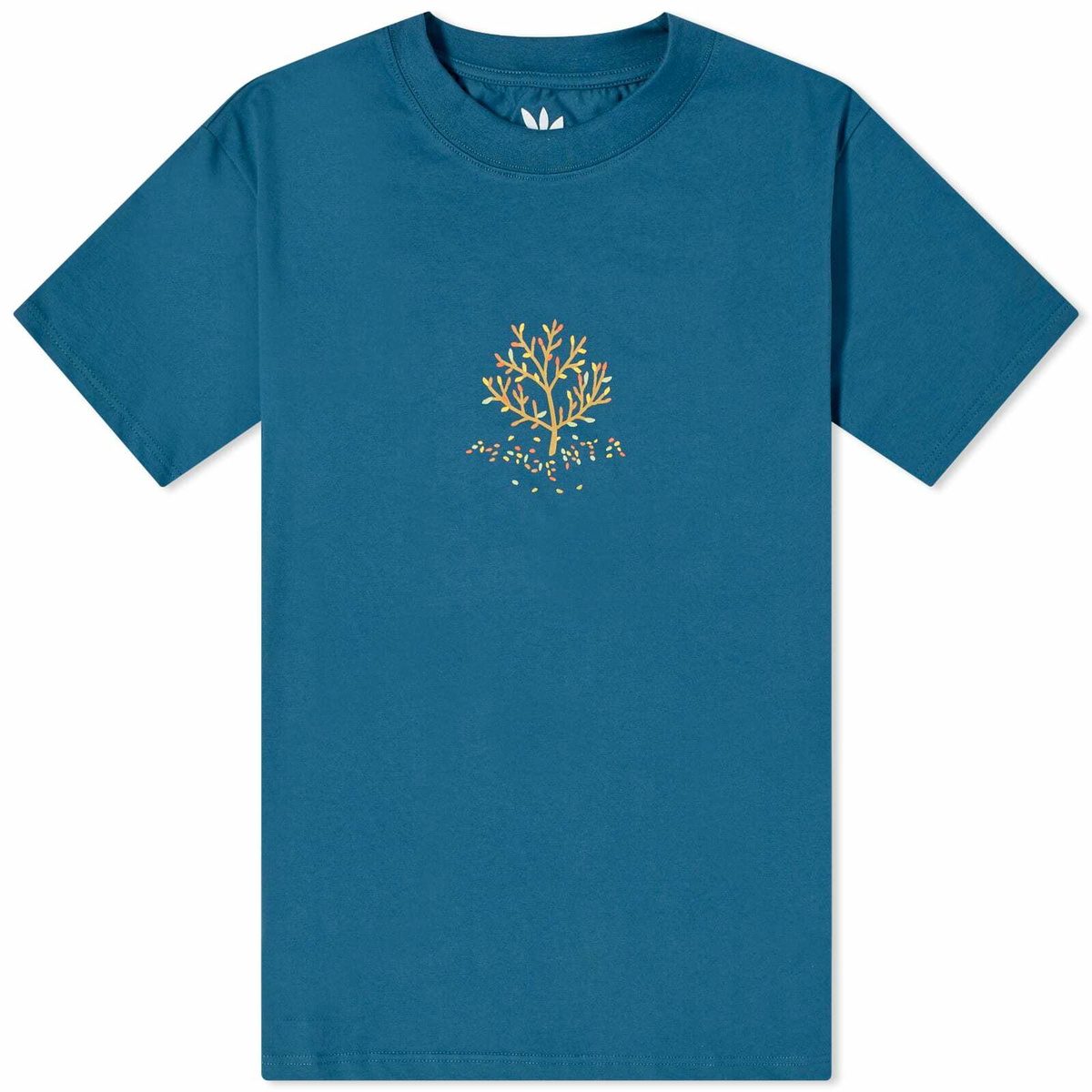Magenta Men's Tree T-Shirt in Petrol