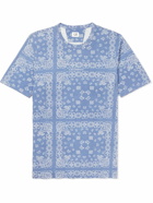 C.P. Company - Bandana-Print Cotton-Jersey T-Shirt - Blue