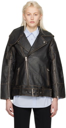 by Malene Birger Black Beatrisse Leather Jacket