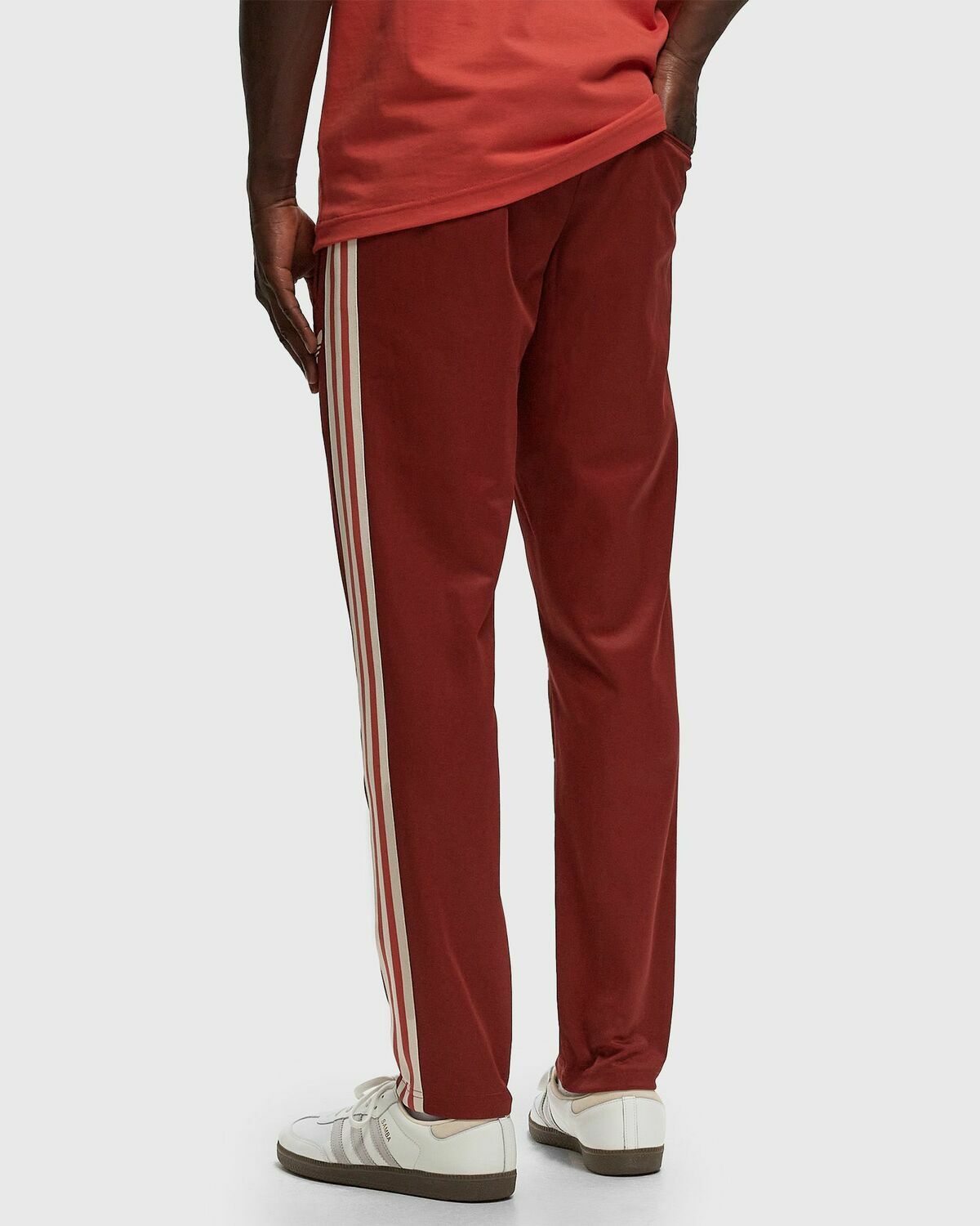 Adidas Fc Bayern Originals Beckenbauer Track Pant Red Track Pants