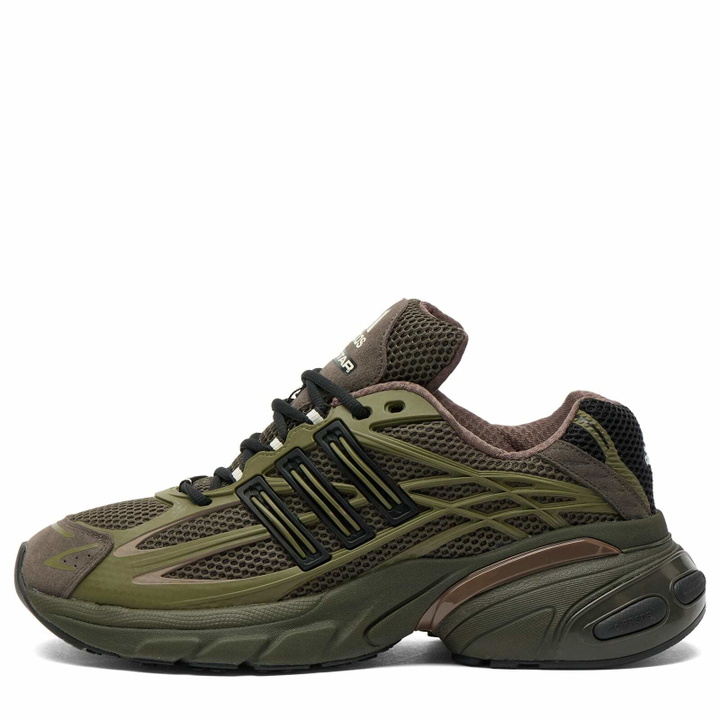 Photo: Adidas Men's Adistar Xlg 20 Sneaker in Shadow Olive/Core Black/Olive Strata