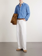 A Kind Of Guise - Gusto Cotton-Blend Denim Shirt - Blue