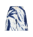 Les Tien - Yacht tie-dye cotton shorts
