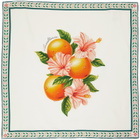 Casablanca White Printed Scarf