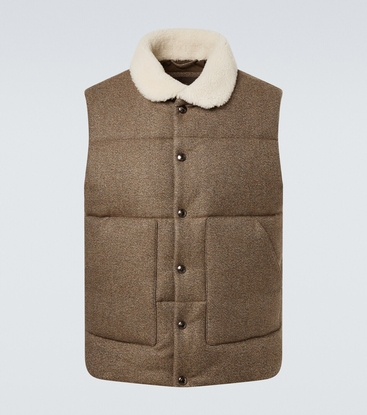 Loro Piana Dug wool and cashmere vest