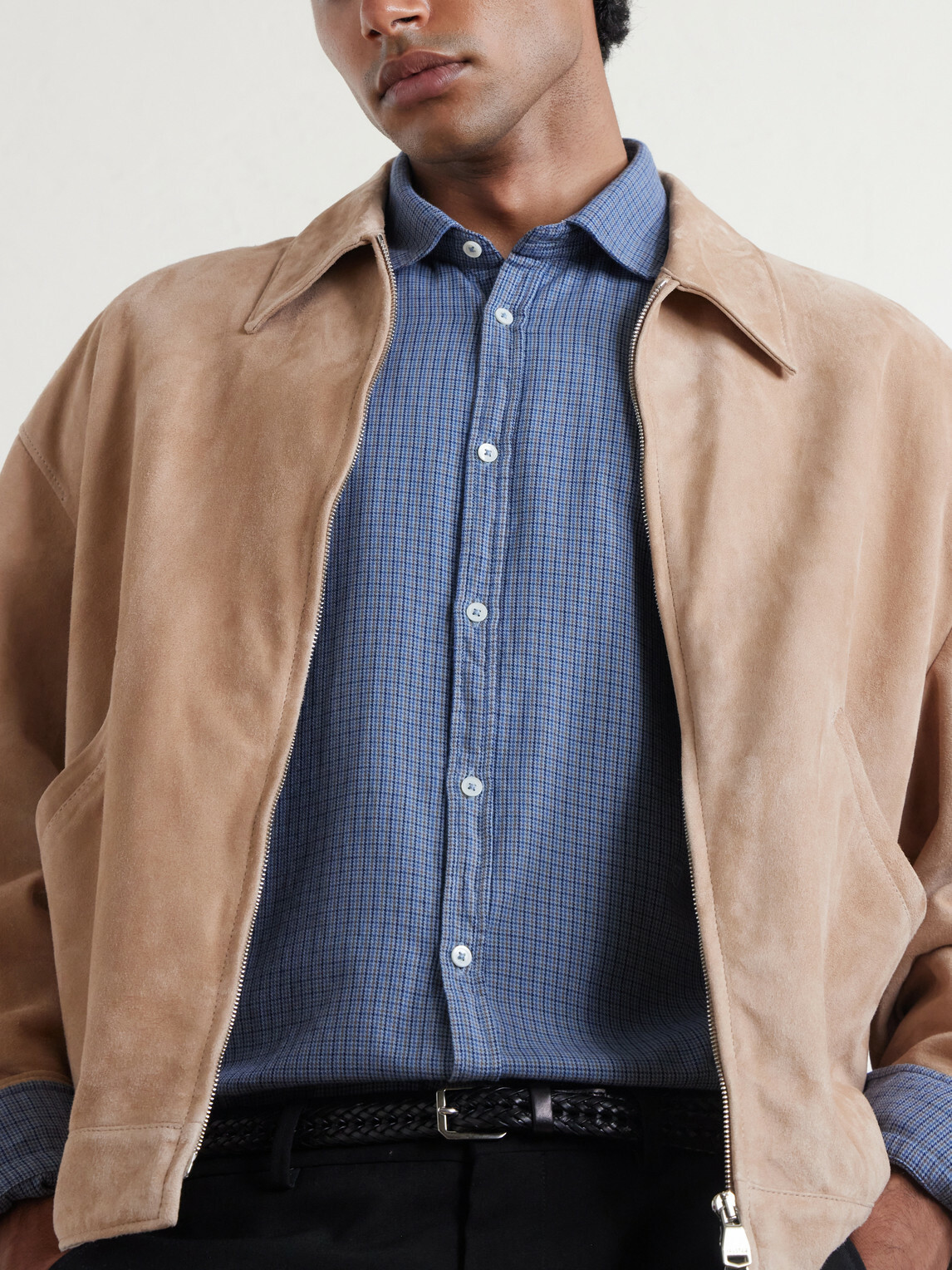Massimo Alba - Canary Checked Cotton-Flannel Shirt - Blue