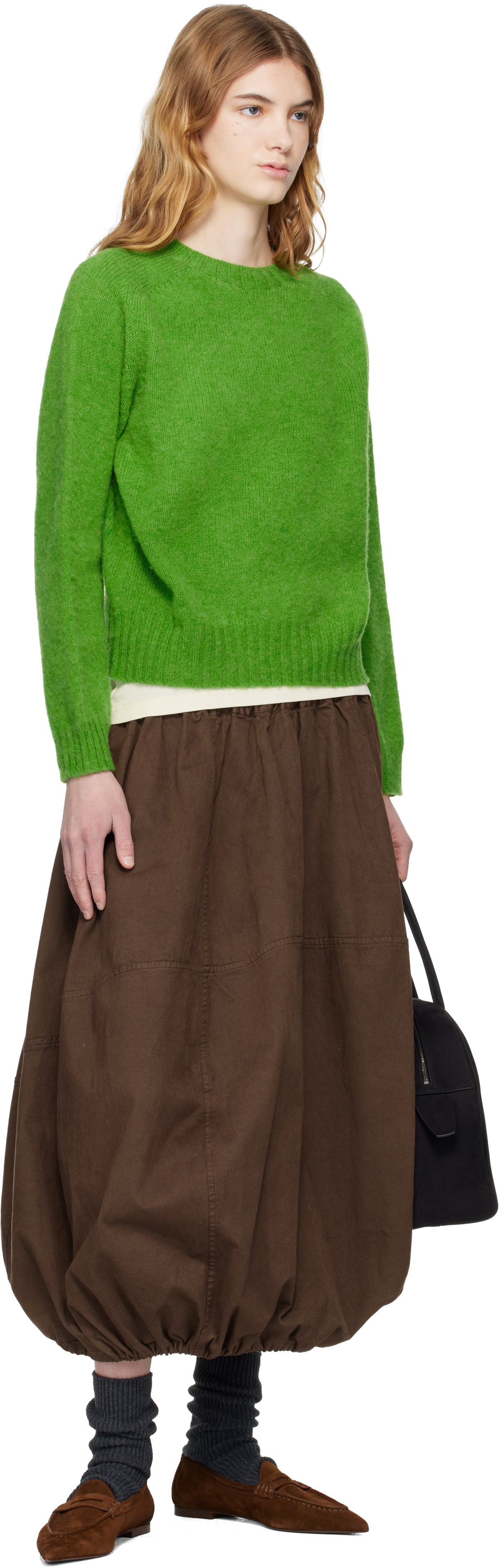 YMC SSENSE Exclusive Green Jets Sweater