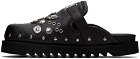 Toga Virilis SSENSE Exclusive Brown Studded Loafers