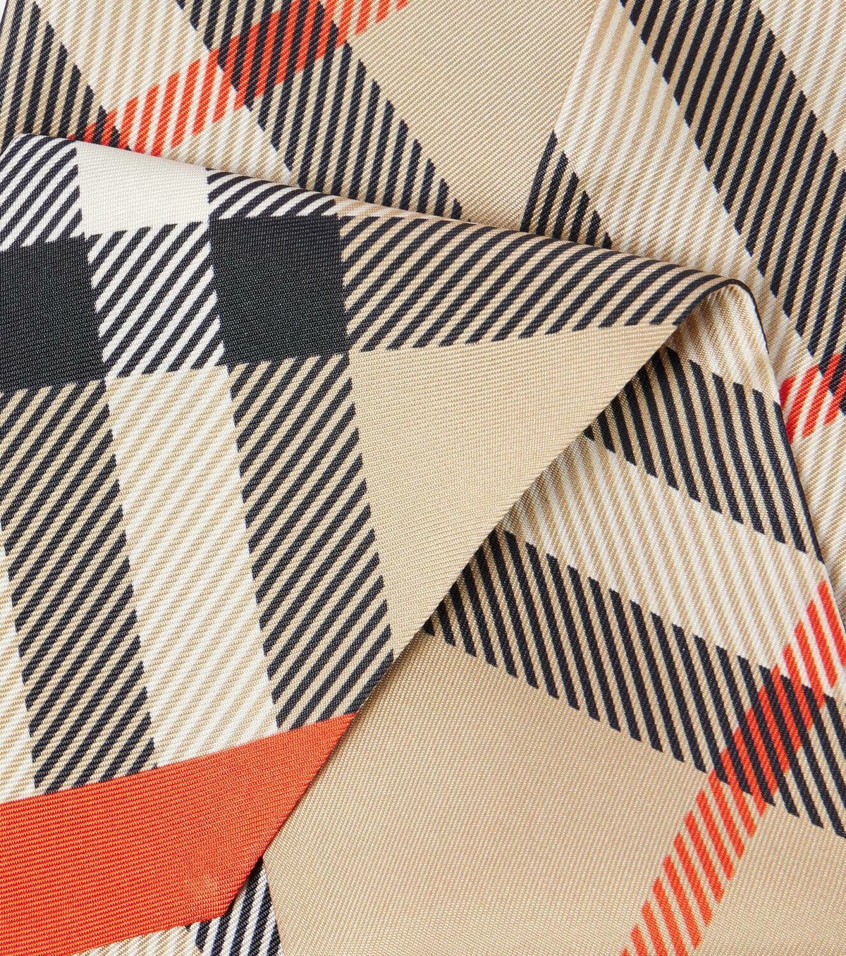 Burberry Burberry Check silk twill scarf