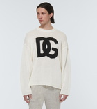 Dolce&Gabbana - Intarsia linen sweater