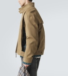 Loewe Layered cotton gabardine jacket