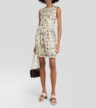 Tory Burch Printed silk minidress