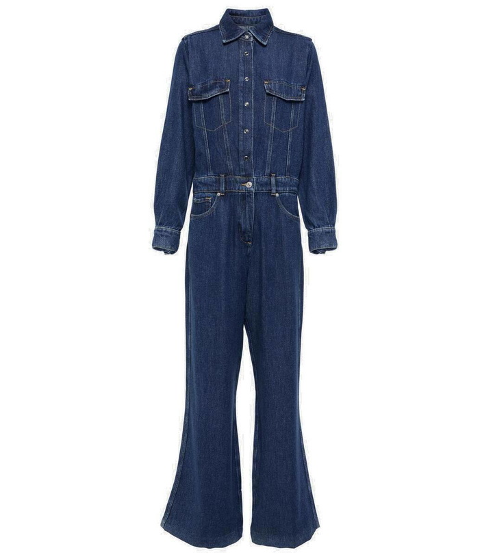 Photo: 7 For All Mankind Denim jumpsuit