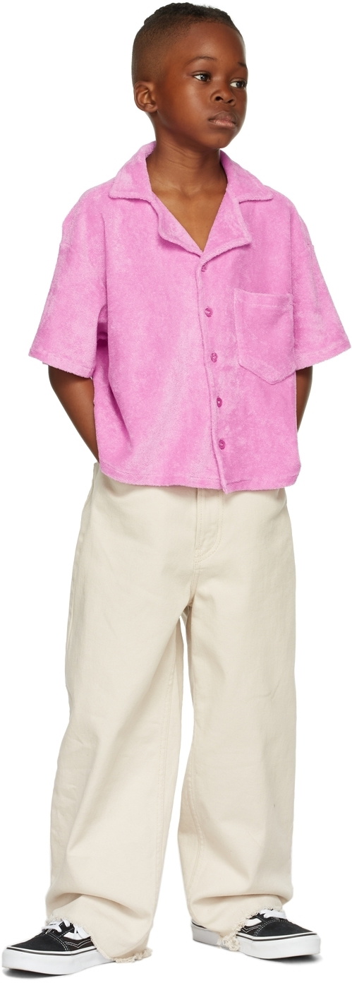 Repose AMS Kids Pink Boxy Shirt