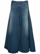 Y/PROJECT Denim Pant Maxi Skirt