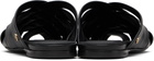 ANINE BING Black Eve Slippers