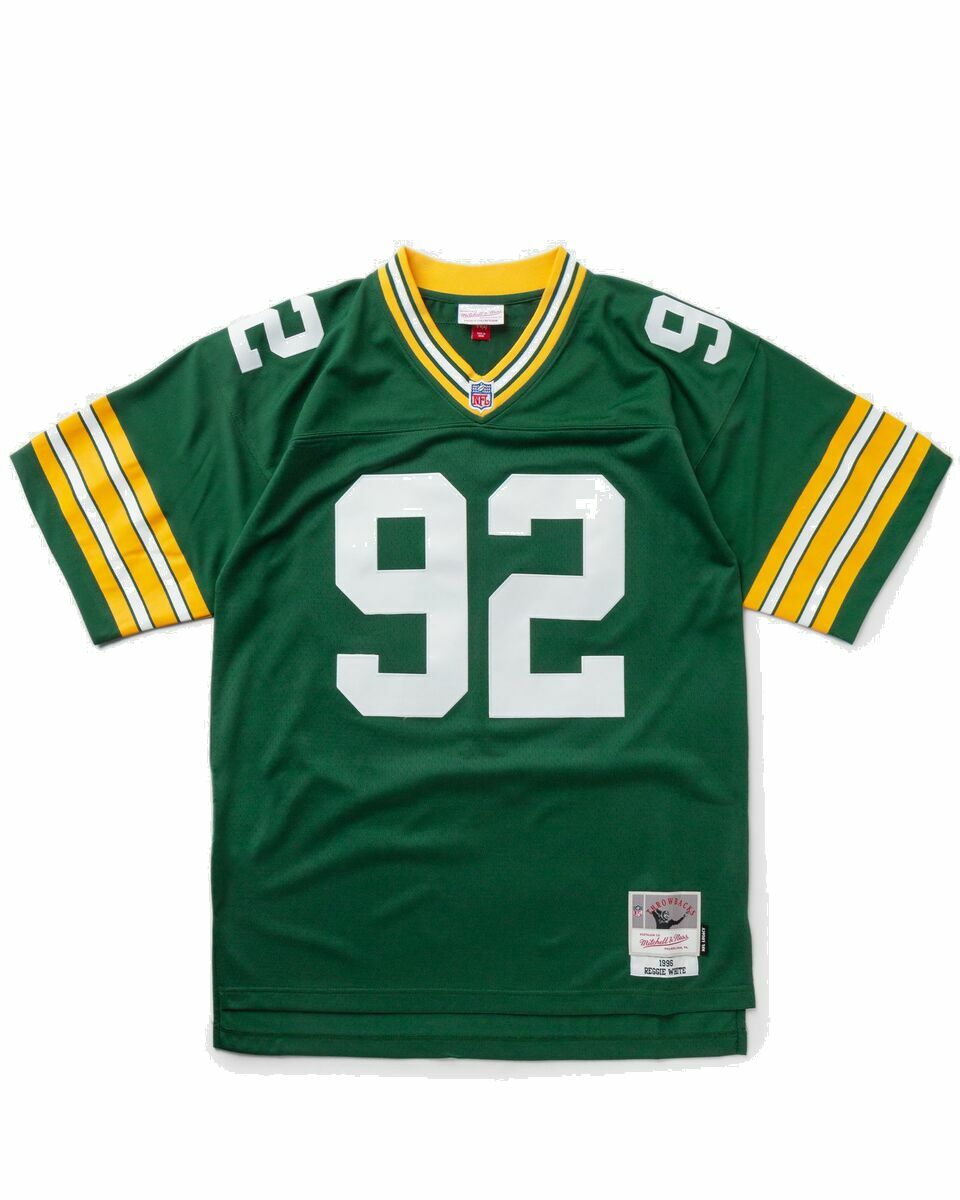 Photo: Mitchell & Ness Nfl Legacy Jersey Green Bay Packers 1996 Reggie White #92 Green - Mens - Jerseys