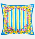 Dolce&Gabbana Casa Taormina striped cotton cushion