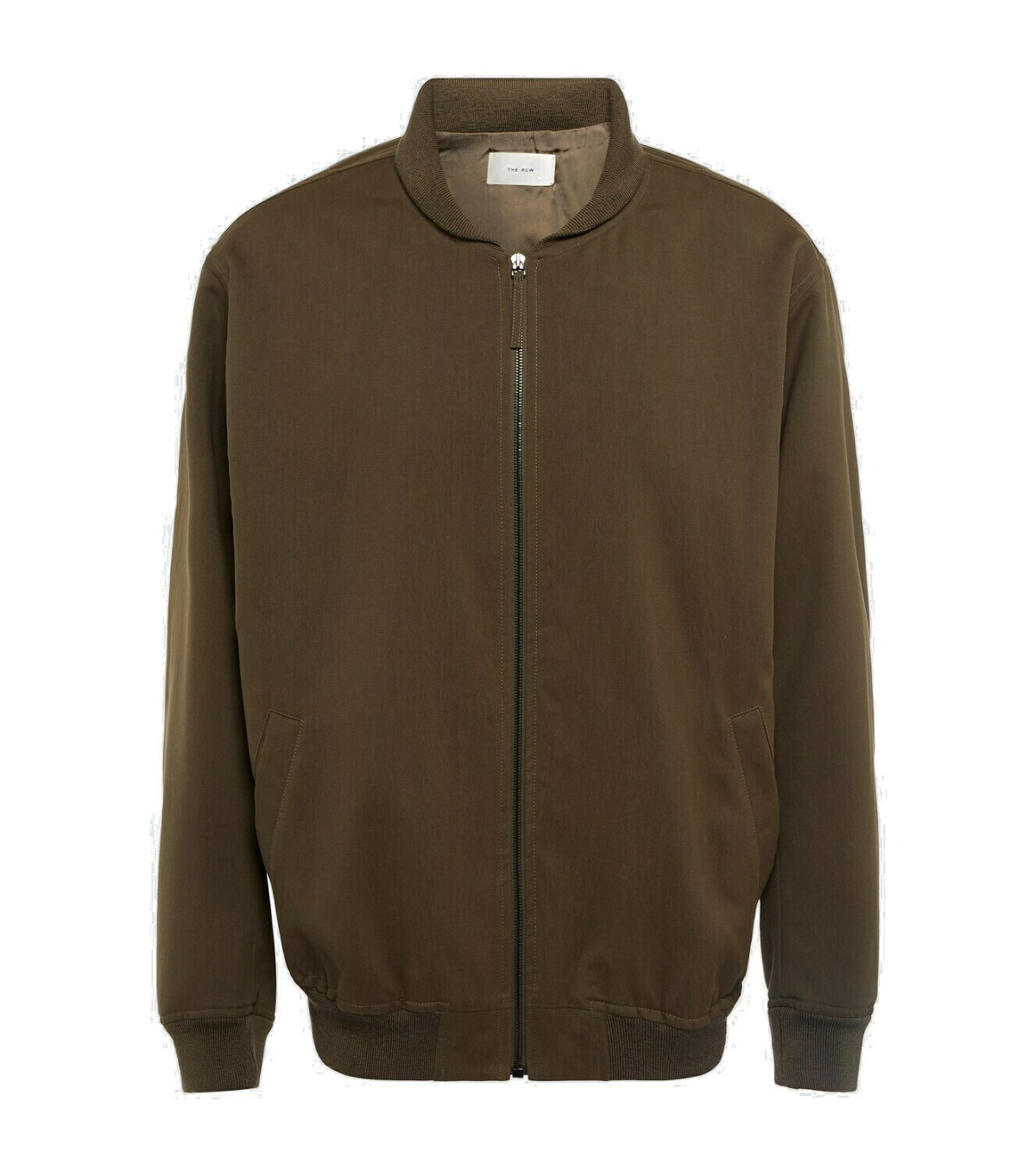 Photo: The Row - Shawn cotton and silk bomber jacket