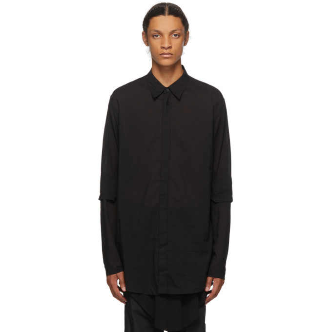 Photo: Julius Black Open Elbow Shirt