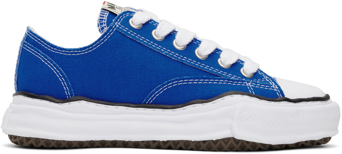 Maison MIHARA YASUHIRO Blue Peterson OG Sole Canvas Low-Top 