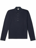 Massimo Alba - Cashmere Polo Shirt - Blue