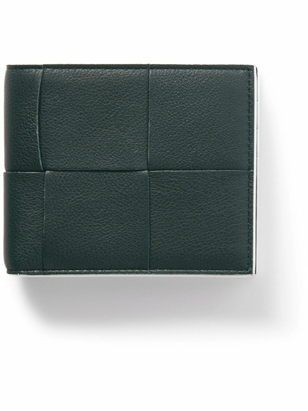 Photo: Bottega Veneta - Intrecciato Full-Grain Leather Billfold Wallet