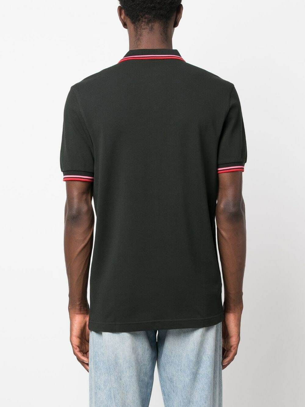 FRED PERRY - Logo Piquet Cotton Polo Shirt