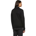 Fendi Black Wool Forever Fendi Sweater