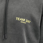Represent Men's Team 247 Oversized Hoodie in Pewter/Lemon