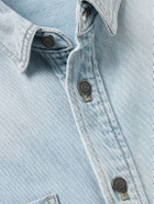 MANAAKI - Nikora Convertible Denim Shirt - Blue