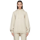 Loewe Off-White Oversized Cashmere Hoodie