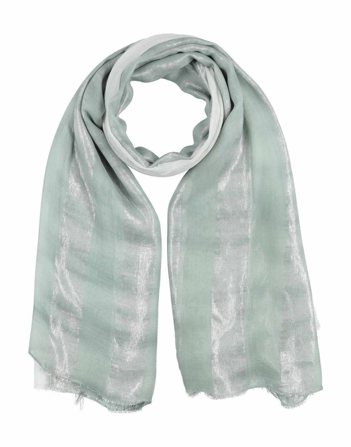 Peserico Womens Scarf Light in Green