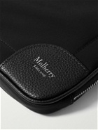 Mulberry - Leather-Trimmed Nylon Laptop Case