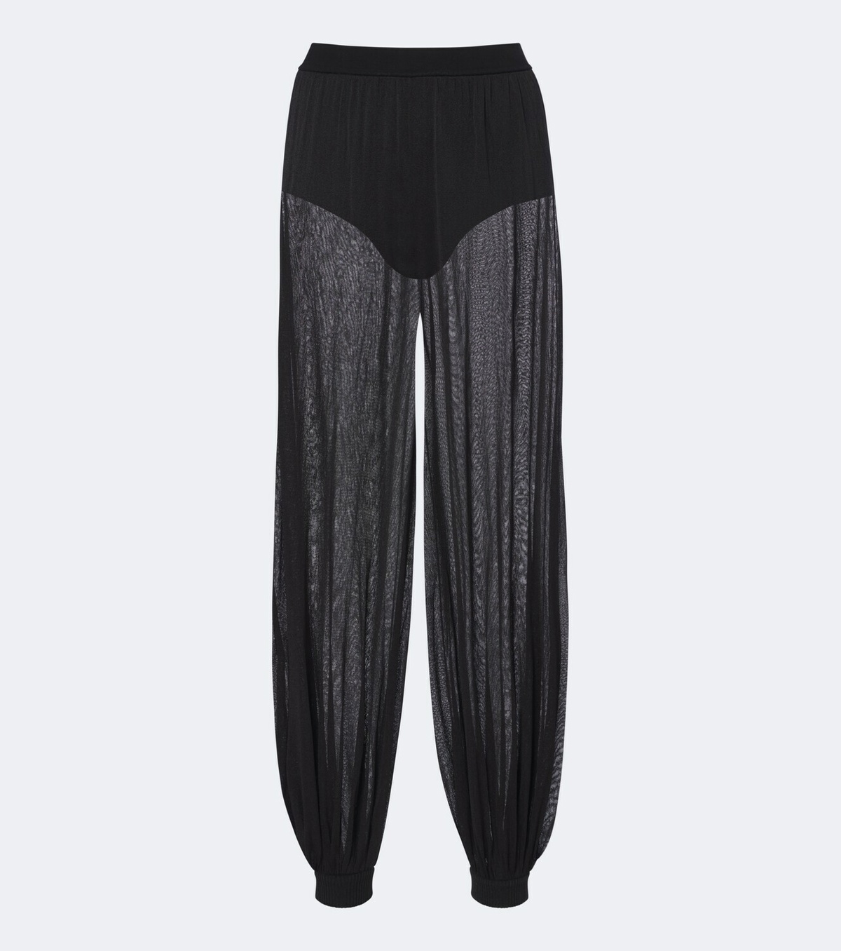 Simkhai Flora sheer knit balloon pants