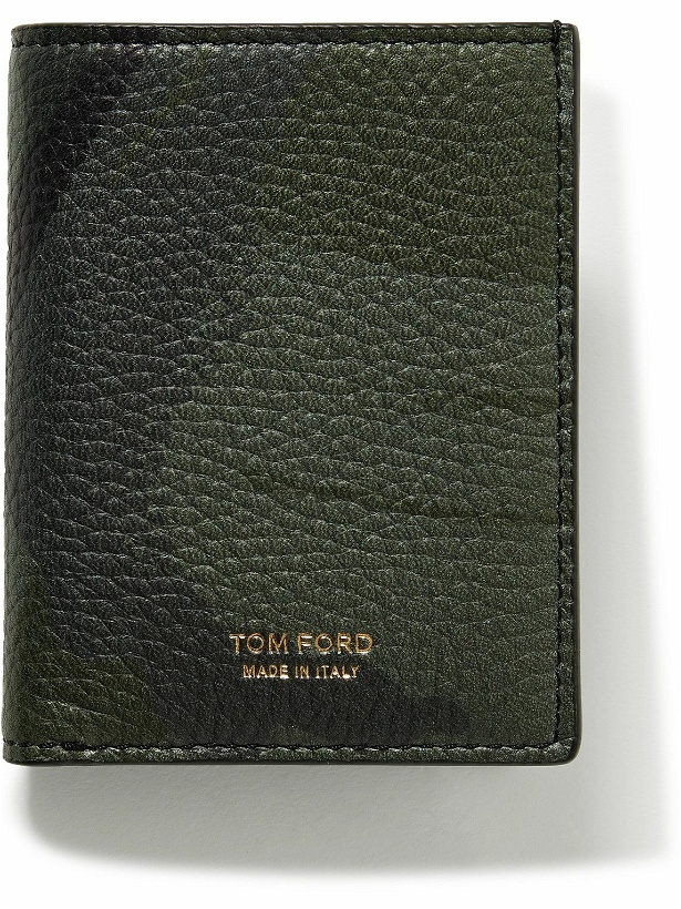 Photo: TOM FORD - Camouflage-Print Full-Grain Leather Bifold Cardholder