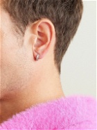 Tom Wood - Nova Rhodium-Plated Silver Cubic Zirconia Hoop Earrings