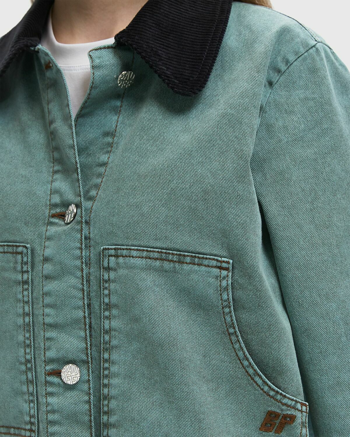 Baum und Pferdgarten BENILDA JACKET Green Womens Denim Jacket
