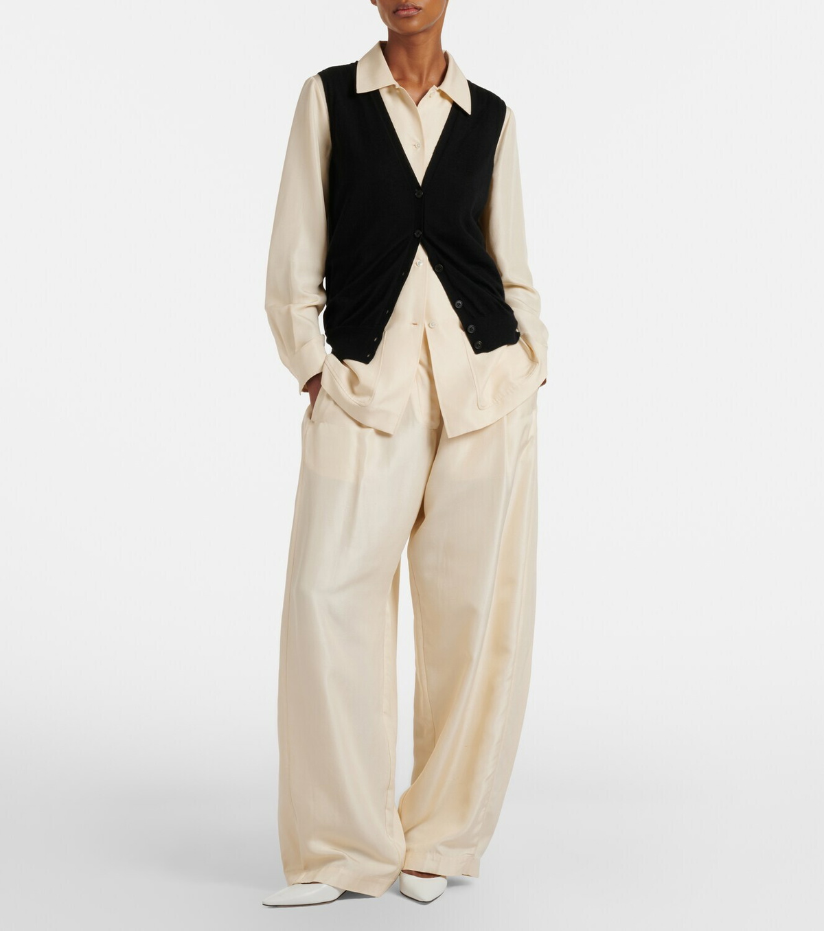 The Row Neel cashmere cardigan