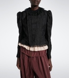 Chloé Wool and silk-blend jacquard lace jacket