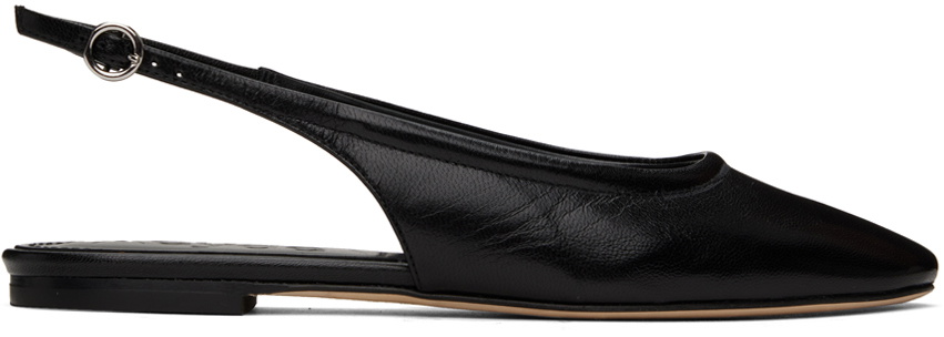 Aeyde Black Dani Slippers Aeyde