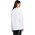 Off-White White 'Logo' Quote Double Layer T-shirt