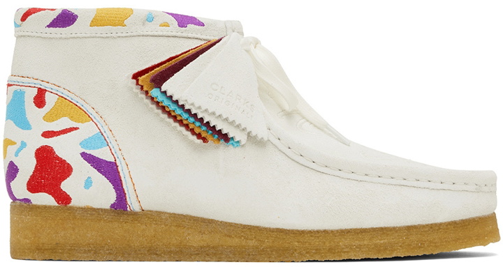 Photo: Clarks Originals White Wallabee Boots