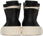 Rick Owens Black Porterville Mega Bumper Sneaks Sneakers